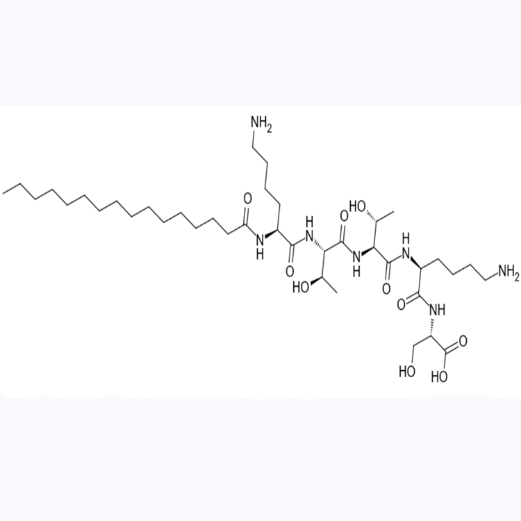 Palmitoyl Pentapeptide-4 ( Palmitoyl Pentapeptide-3 , Matrixyl) CAS NO. 214047-00-4.png