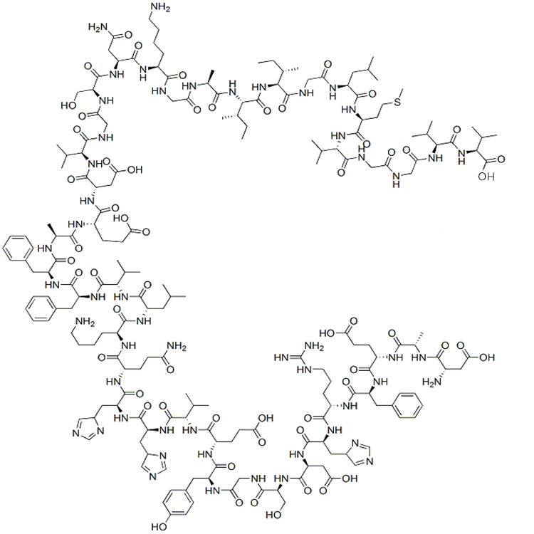 β淀粉样肽(1-40)，β-Amyloid（1-40），131438-79-4