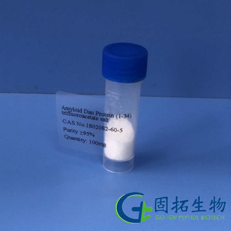 淀粉淀粉蛋白（1-34）三氟乙酸盐（S-S），Amyloid Dan Protein (1-34)trifluoroacetate salt（S-S）