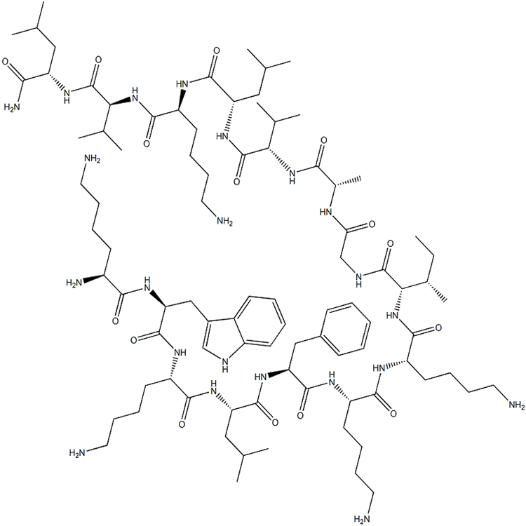 抗菌肽A（1-7）蜂毒素A（2-9），Cecropin A (1-7)-Melittin A (2-9) amide，157606-25-2