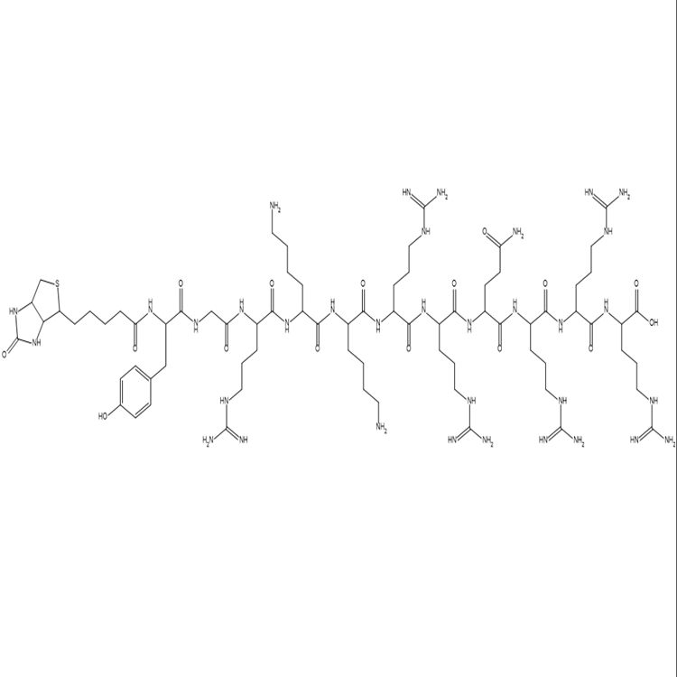 Biotin-TAT(47-57)化学分子式