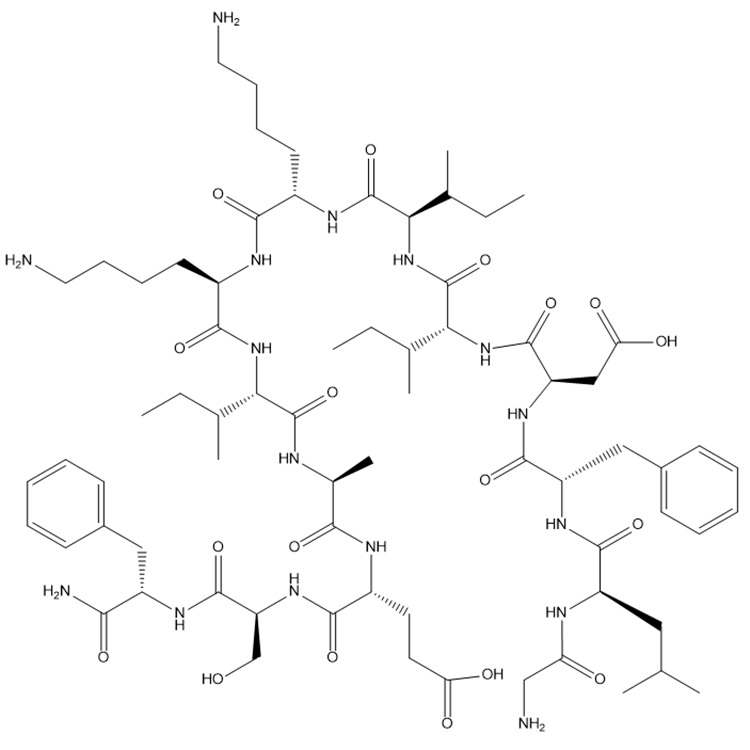 Aurein 1.2分子式图