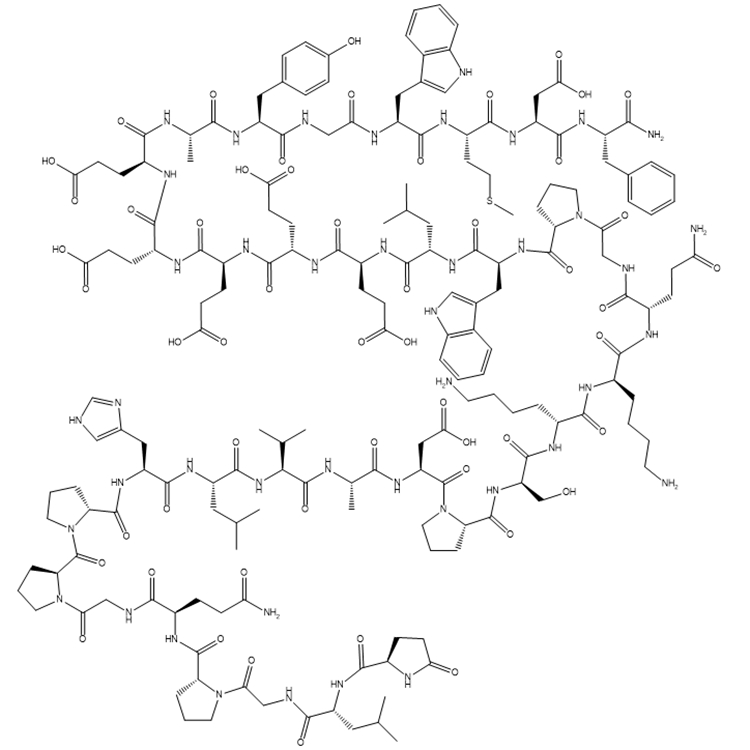 大胃泌素I结构式